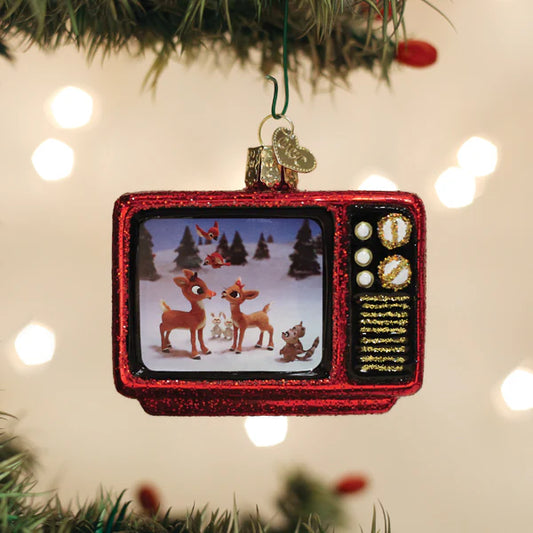 Christmas Classic TV Ornament