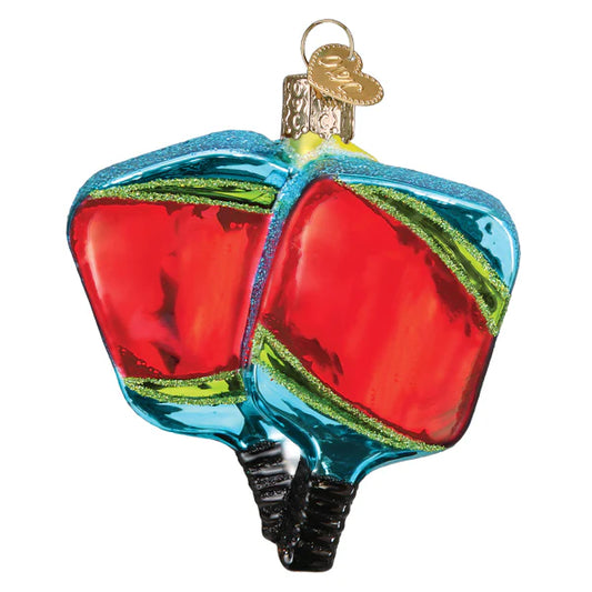Pair of Pickleball Paddles Ornament