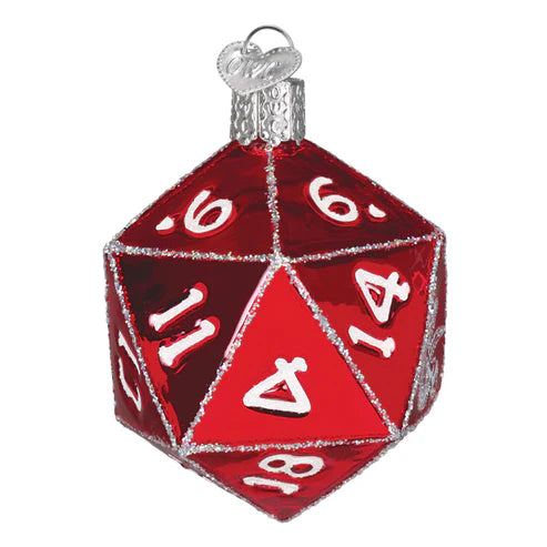Dungeons & Dragons d20 Dice Ornament