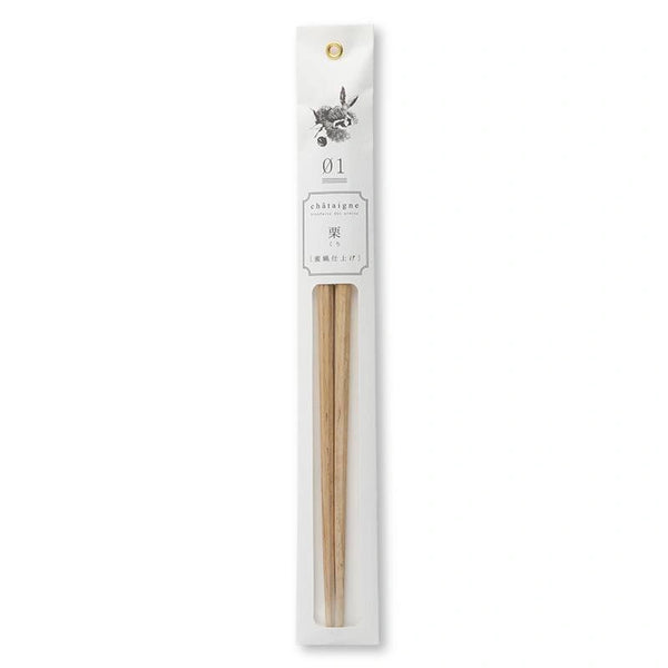Wood Natural Chataigne Chestnut Chopsticks