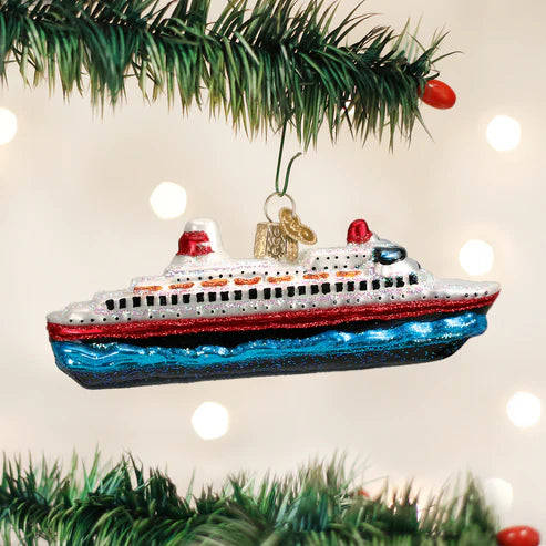 Cruise Ship Ornament*