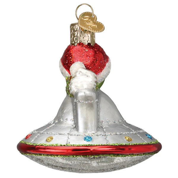 Christmas UFO Ornament