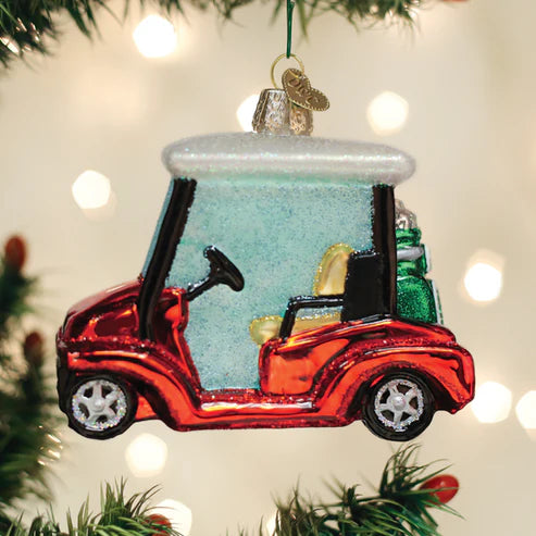 Golf Cart Ornament*