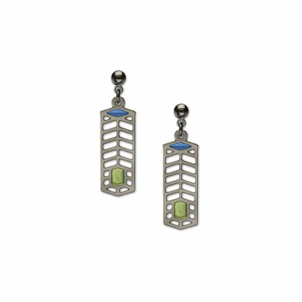 Robie House Earrings