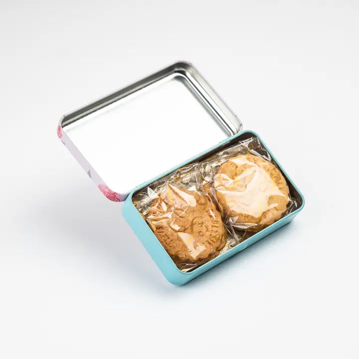 Butterfly Nuée Roseraie Apricot Chip Shortbread Mini Tin
