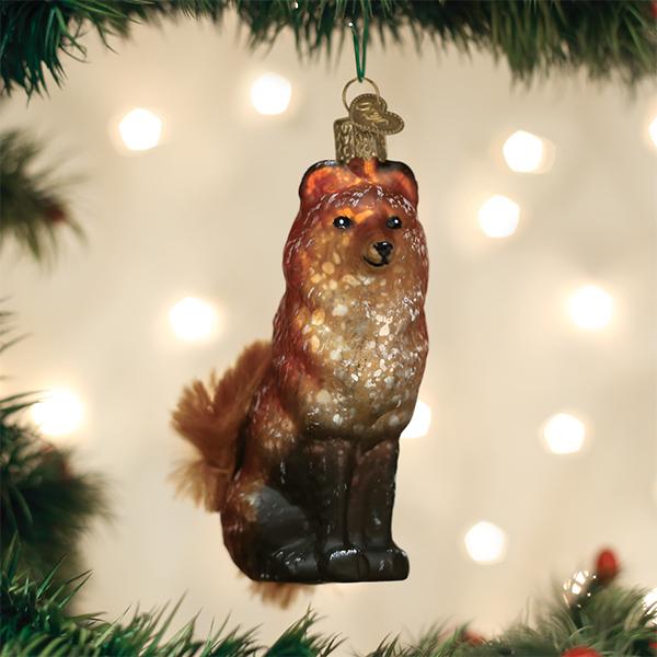 Vintage Fox Ornament