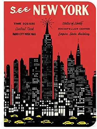 Vintage New York Set of 3 Mini Notebooks
