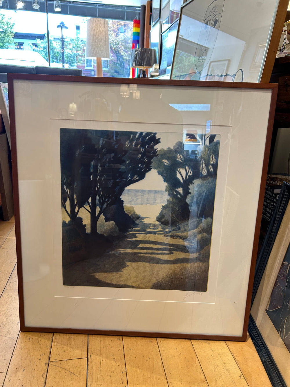 '89 Signed & Numbered Titled "Shadows"