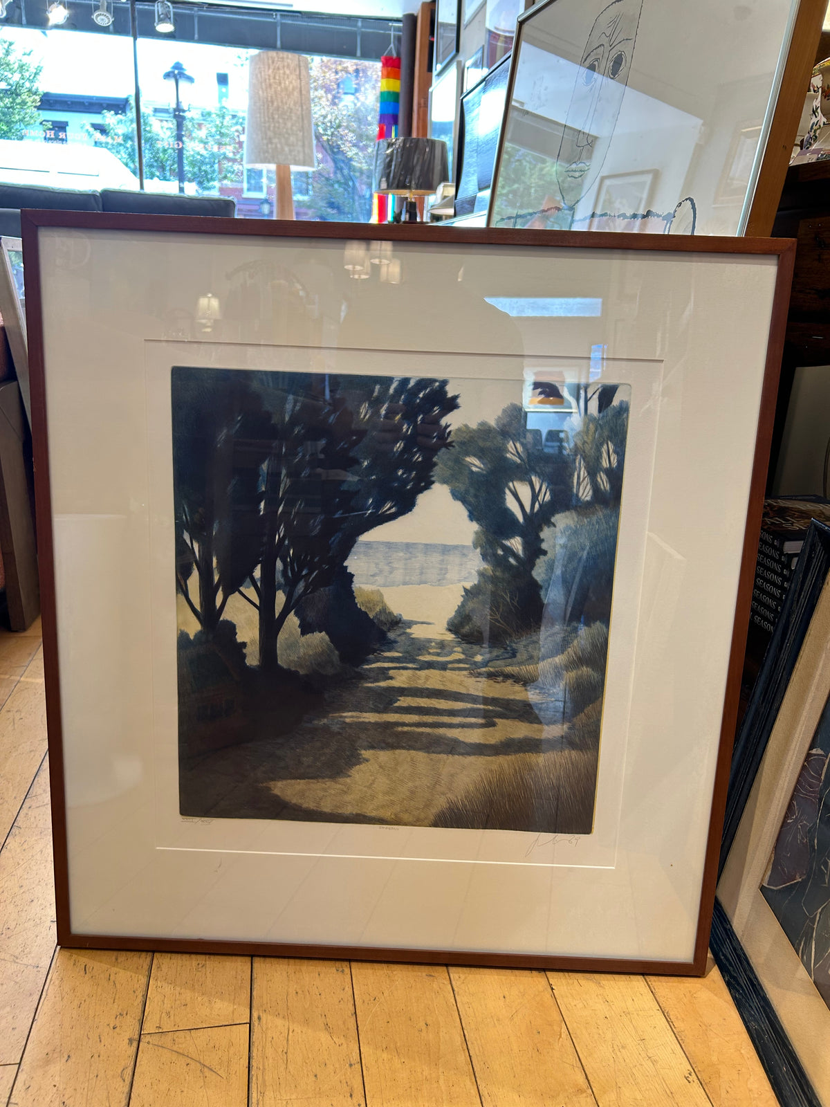 '89 Signed & Numbered Titled "Shadows"