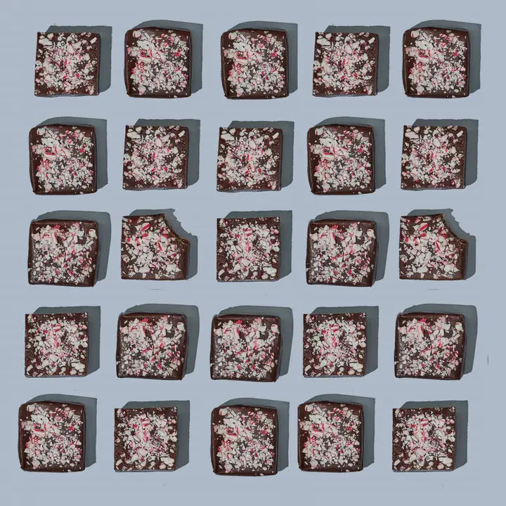 Chocolate Peppermint Handmade Caramel (Individually Wrapped)