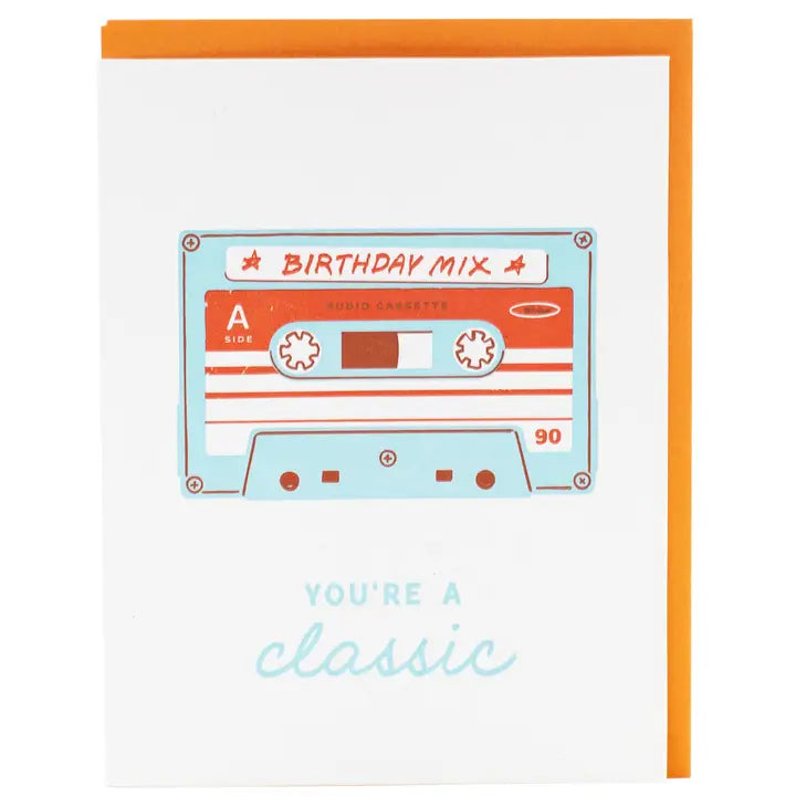 Mixtape Birthday Card