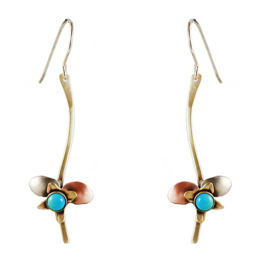 Garden Path Turquoise Earrings