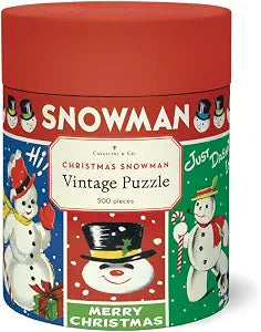 Christmas Snowman 500 pc Puzzle