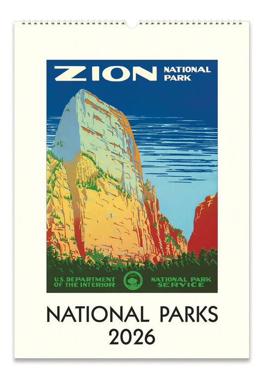 National Parks 2026 Wall Calendar