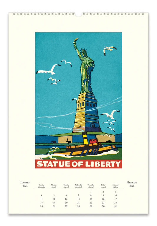 New York 2026 Wall Calendar