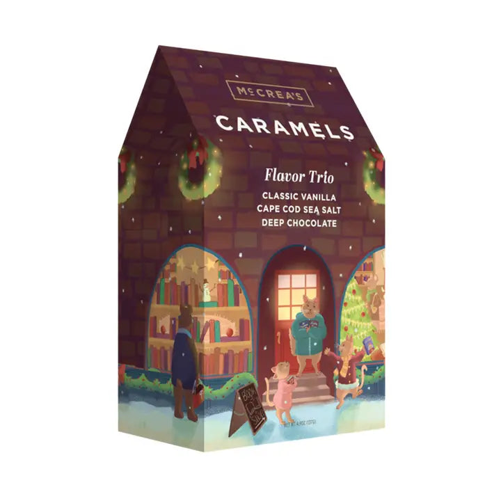 Holiday Bookshop Gable Triple Flavor Box