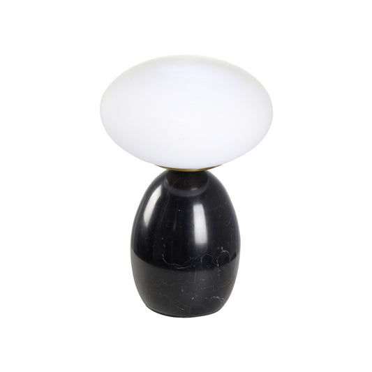 Modern Black Marble Lamp