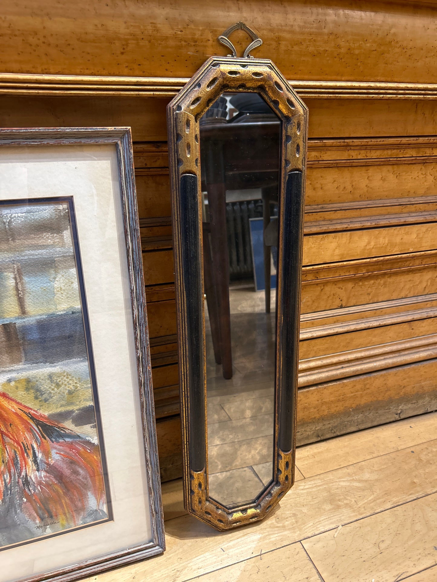 Vintage Vertical Mirror