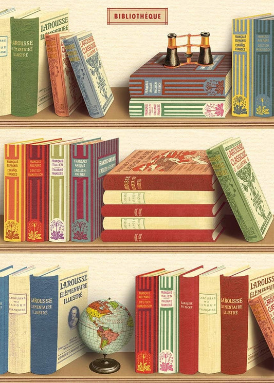 Library Books Wrap