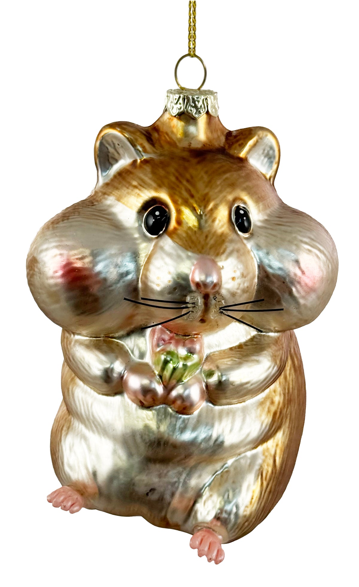 Glass Guinea Pig Ornament