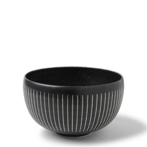 Black Cosmos Horsetails Bowl