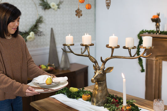 Stag Candelabra