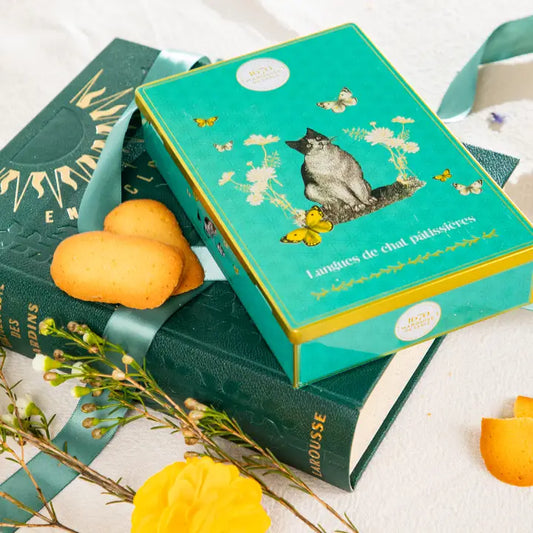 Cat Tongue Biscuits - Tin 160g
