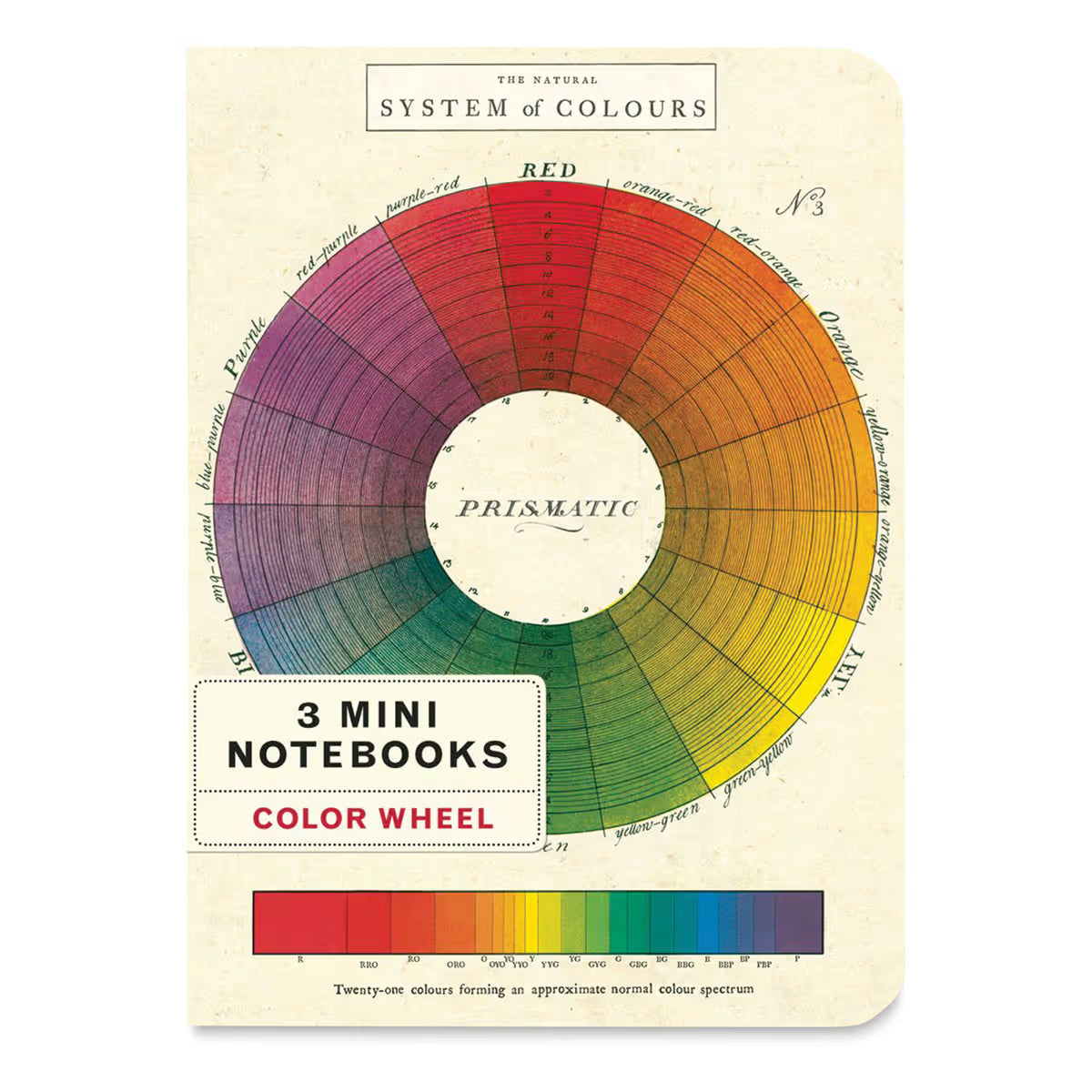 Color Wheel Set of 3 Mini Notebooks