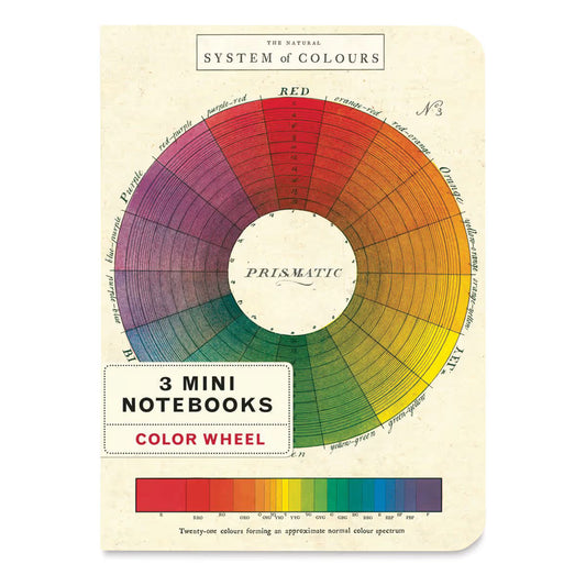 Color Wheel Set of 3 Mini Notebooks