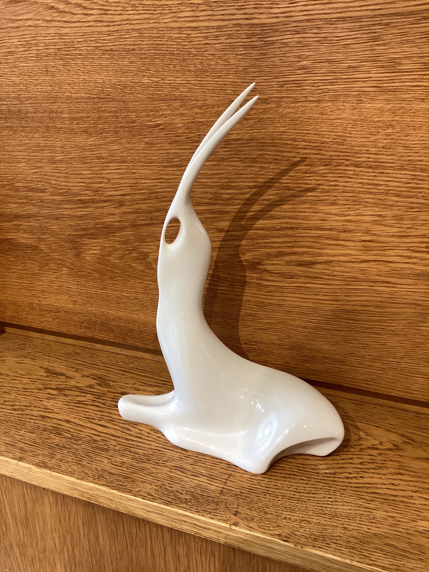Czech Royal Dux Porcelain Abstract Figure