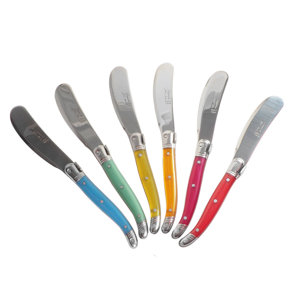 Rounded Soft Cheese Knife- Assorted Colors (Individual)