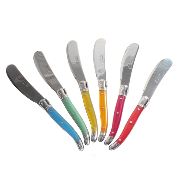 Rounded Soft Cheese Knife- Assorted Colors (Individual)