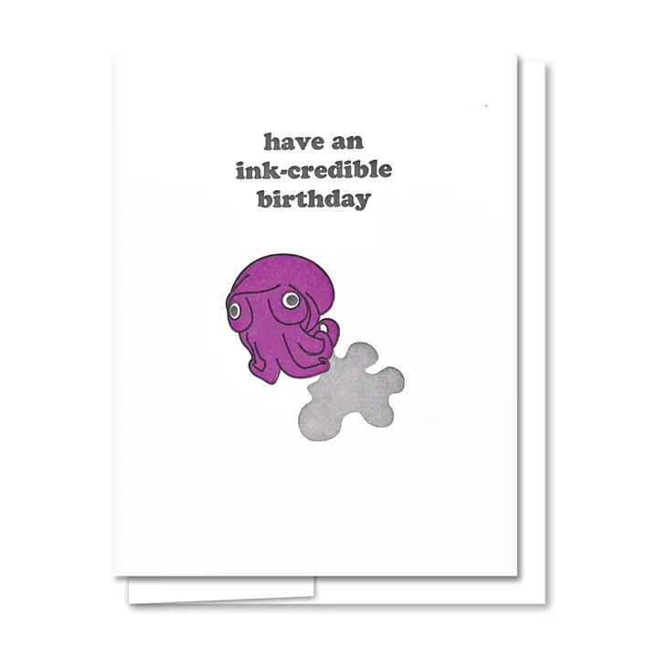 Ink Credible Birthday - Squid
