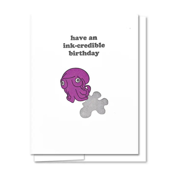 Ink Credible Birthday - Squid