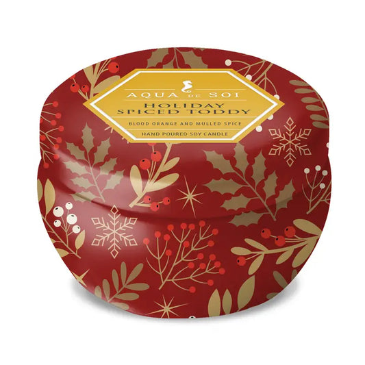 Holiday Spiced Toddy 9oz Aqua De Soi Tin