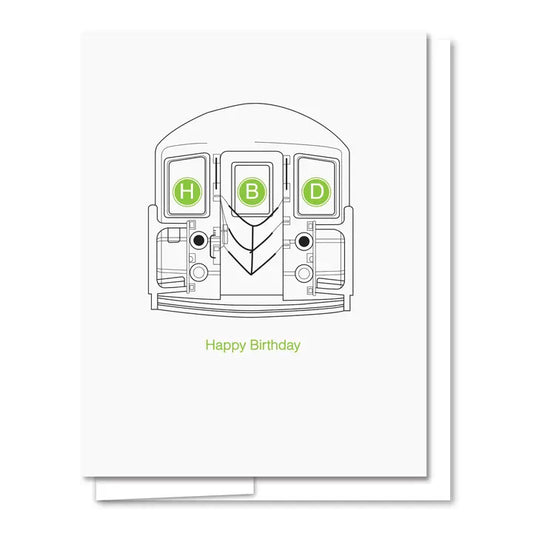 Happy Birthday Subway Card
