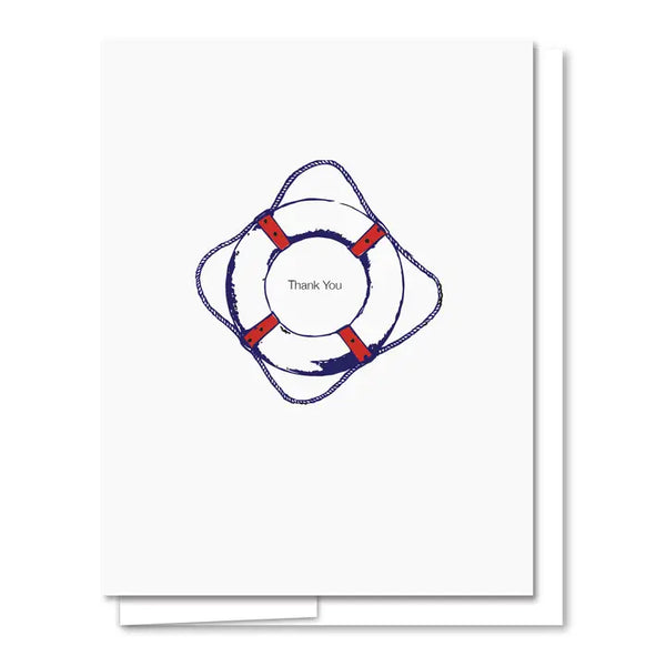Lifesaver Thank You Card