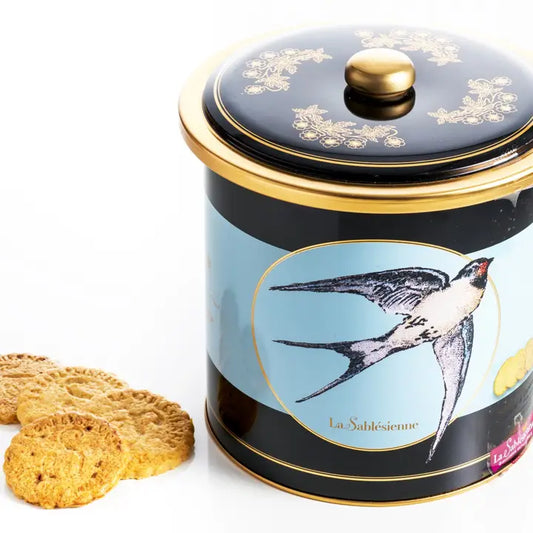 "Hirondelles" Caramel Chip Shortbread Tin