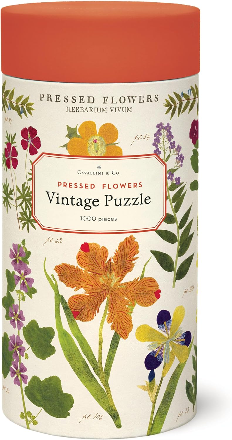 Pressed Flowers Puzzle