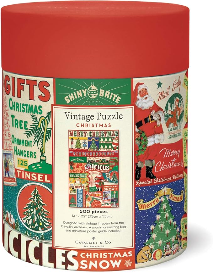 Vintage Christmas 500 pc Puzzle