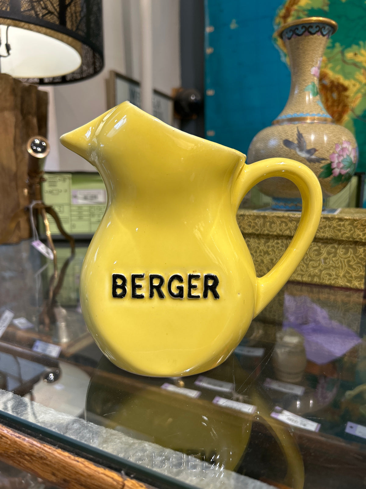 Vintage French Berger Pitcher