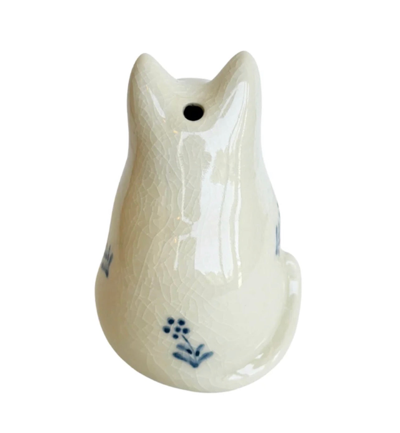 Porcelain Cat Incense Holder