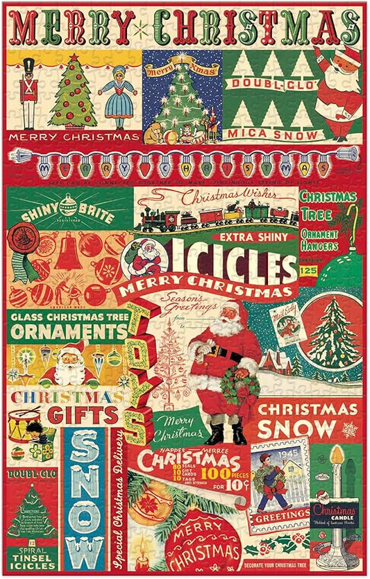 Vintage Christmas 500 pc Puzzle