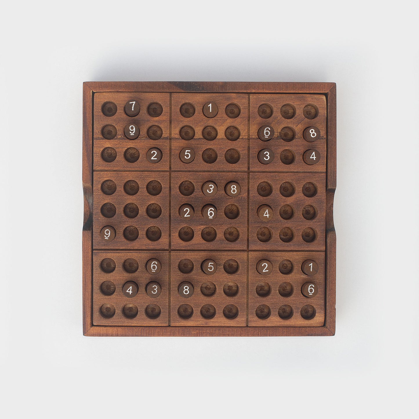 Wooden Sudoku Puzzle