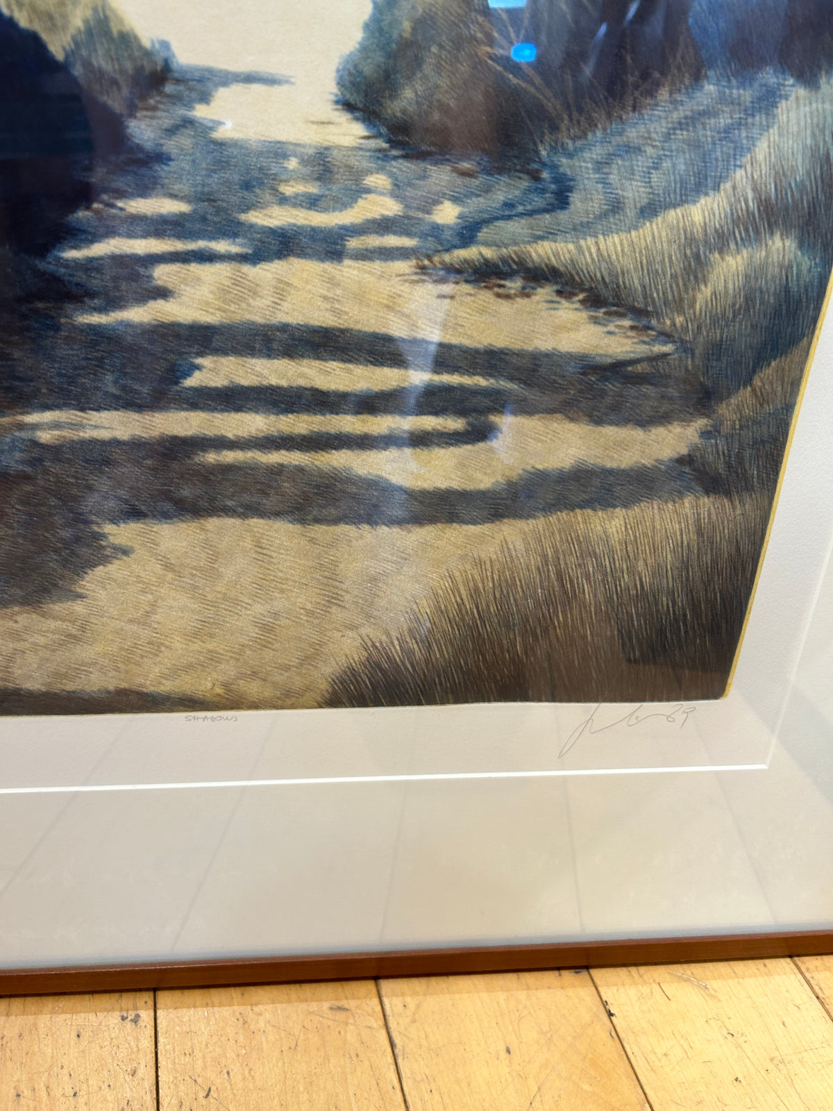 '89 Signed & Numbered Titled "Shadows"