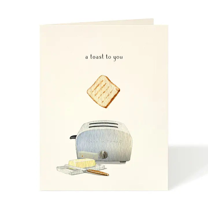 Toast Congrats Card