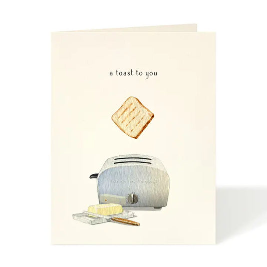 Toast Congrats Card