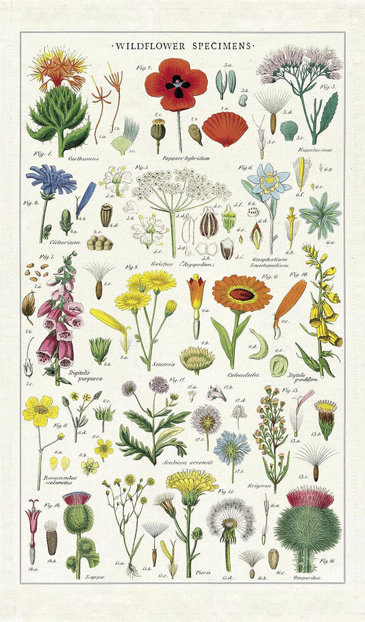 Wildflower Tea Towel
