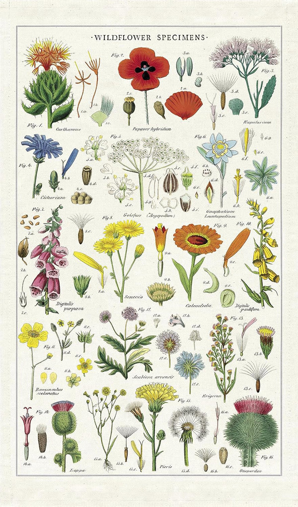 Wildflower Tea Towel