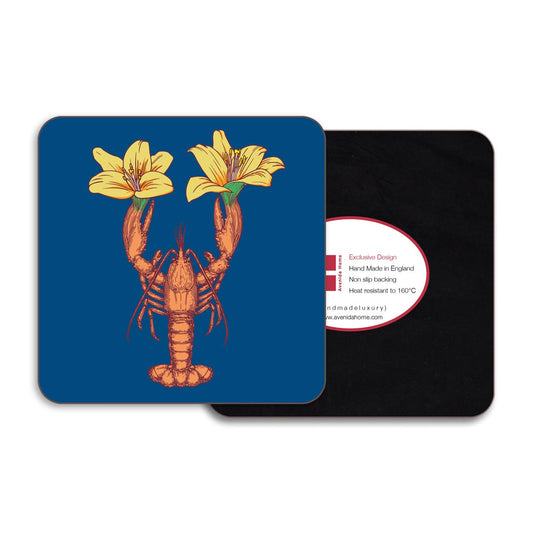 Lobster 4" Square Coaster